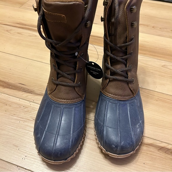 London Fog Duck Boots Winter Boots Casual Warm Size 8 - Picture 3 of 5